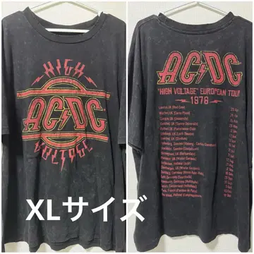 AC/DC 밴드 티셔츠 락 밴드 로고