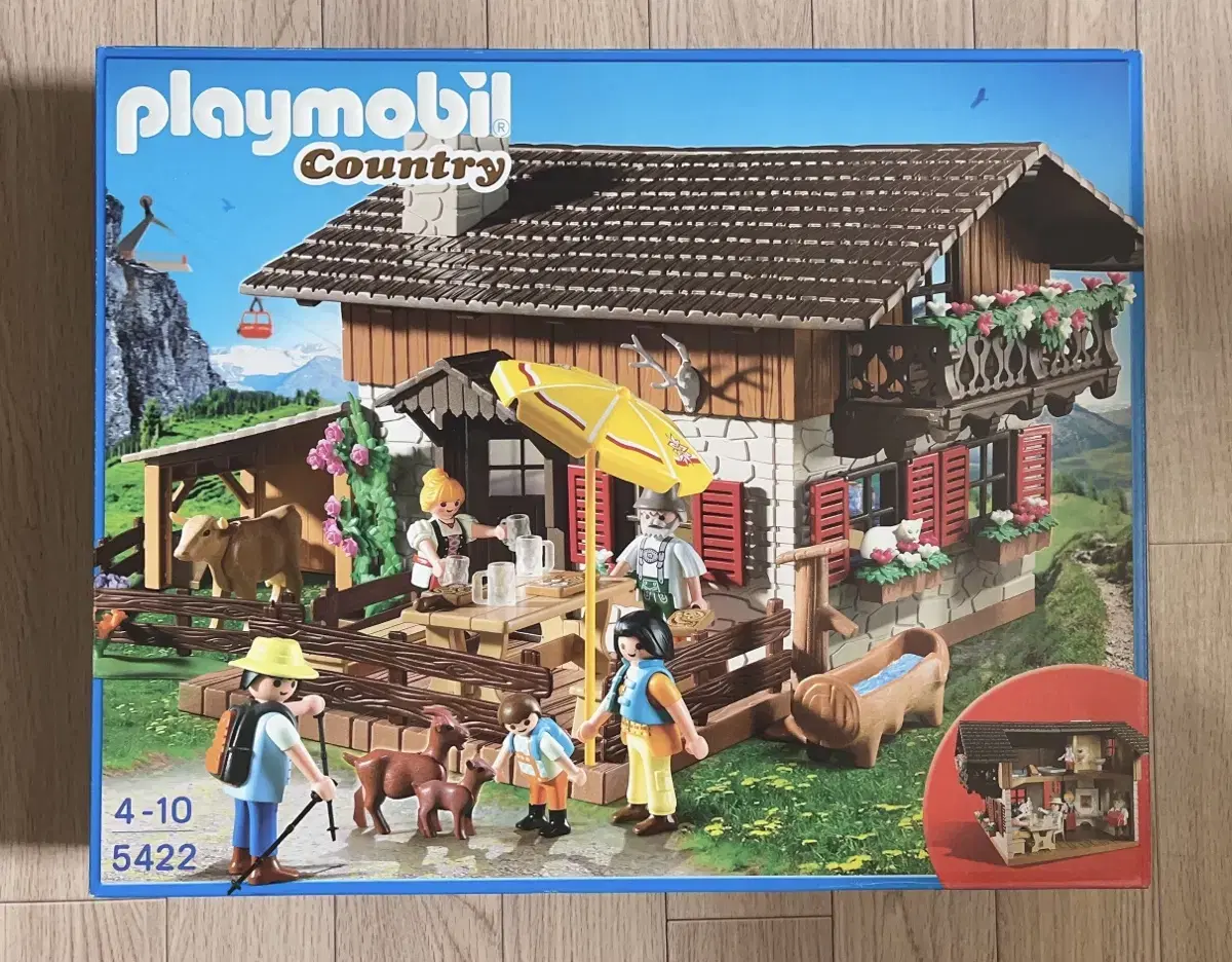 Playmobil Old Rare 5422 Cabin Sealed New Product