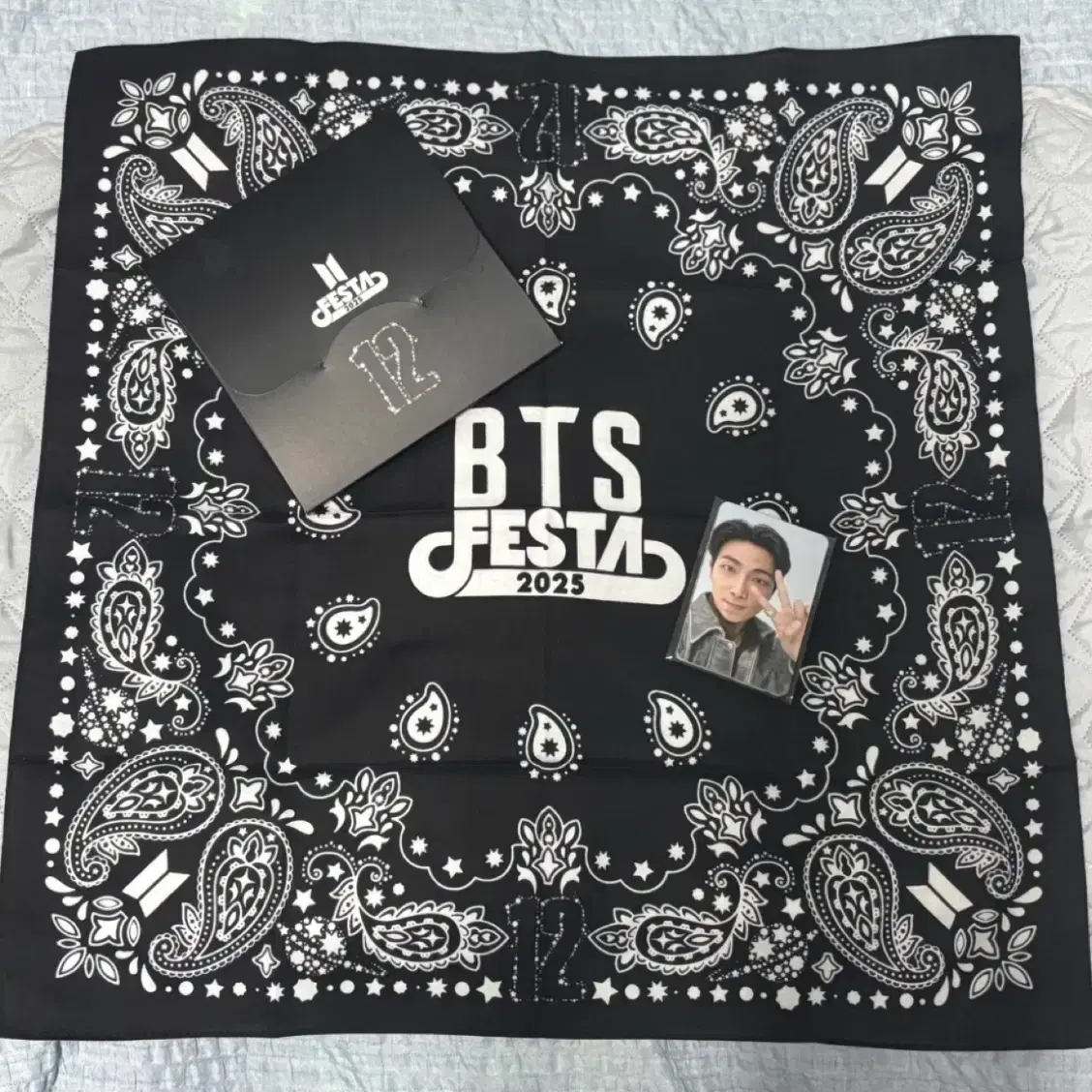 BTS 2025 bts bangtan Festa poca bandana on Bunjang Global Site.