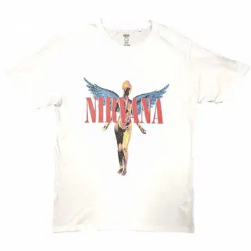 NIRVANA 밴딩 티셔츠 Angelic - WHITE 티셔츠 화이트