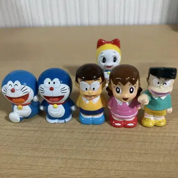 도라에몽 피규어 5개 세트 진구(노비타) 시즈카 스네오 덤 포함 레트로
