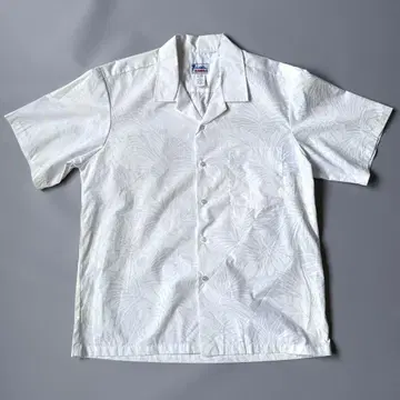HAWAII 제 몬스테라 패턴 반팔 알로하 셔츠 XL 사이즈