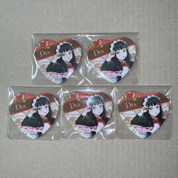 Aqours 러브 라이브 선샤인 쿠로사와 다이아 오기시 캔뱃지