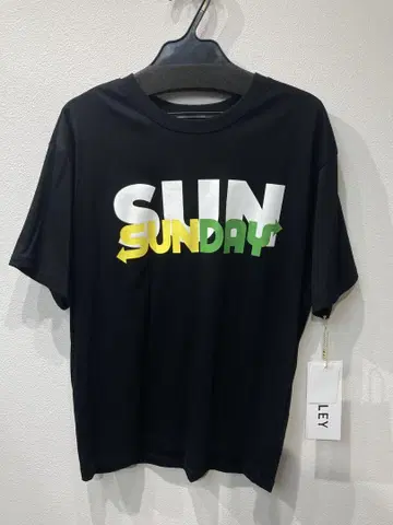 RISLEY 위클리 티셔츠 Sunday 블랙