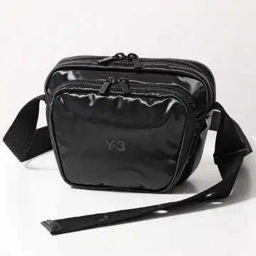 Y-3 블랙 바디백 숄더백