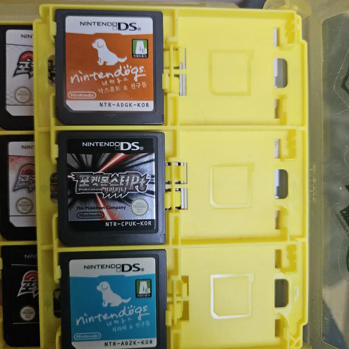 NintendoDS R4 chip Nintendogs (Daks/Chihuahua), Pokémon Platinum