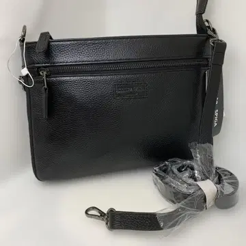 블랙 합성 피혁 백