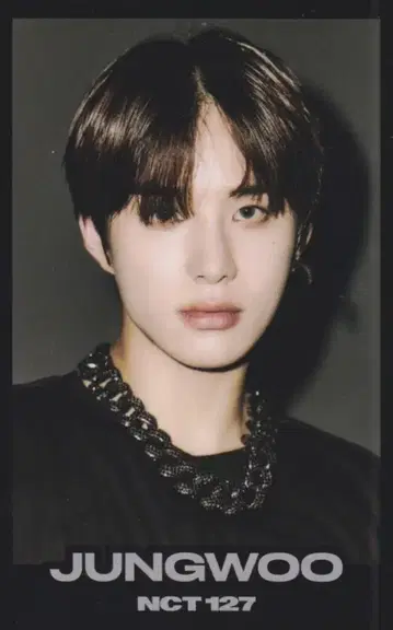 NCT 127 JUNGWOO 질주 2Baddies MD 검은색 테두리