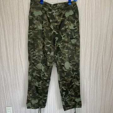 카모플라쥬 카고 팬츠 4 포켓