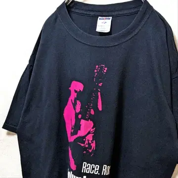 저지스 락 패밀리 피트니스 페스티벌 T셔츠 블랙 L 구제 의류