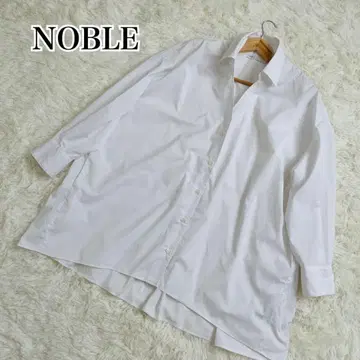 NOBLE 노블 블라우스 셔츠 오버 사이즈 스키퍼
