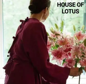 HOUSE OF LOTUS 하우스 오브 로터스 실크 2WAY 로브 드레스
