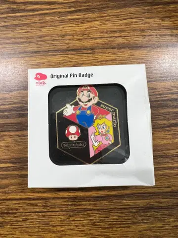클럽 닌텐도 슈퍼 마리오 오리지널 핀 배지 닌텐도 Nintendo