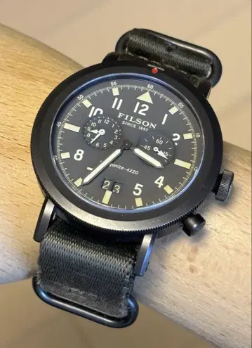 필슨/시계/필드 워치/NATO 벨트/날짜/FILSON/고품질