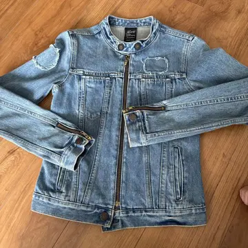 moussy 데님 라이더 자켓 사이즈 1