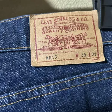 LEVI'S W 515 스트레이트 데님 W29 L31