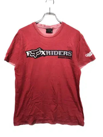 00's 멕시코제 구제 의류 FOX Riders 로고 그래픽 티셔츠