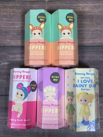 소니 엔젤 애니멀 드리밍 레이니 데이 루킹 백