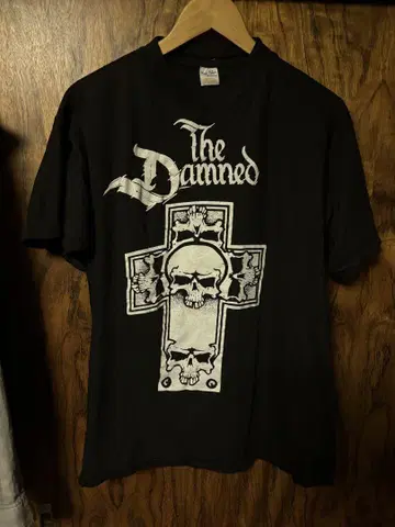 The Damned 티셔츠 블랙