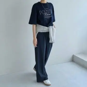 안피로 와이드 팬츠 이지 팬츠