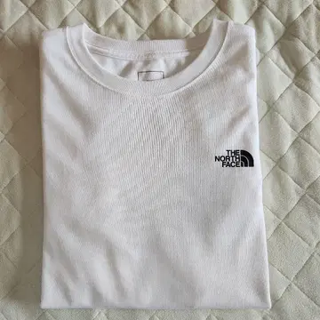 THE NORTH FACE 화이트 티셔츠 L