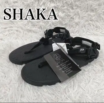 [새상품] SHAKA 샌들 블랙 SLACKLINE BF 23cm