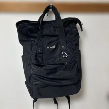 anello 블랙 럭색/백팩