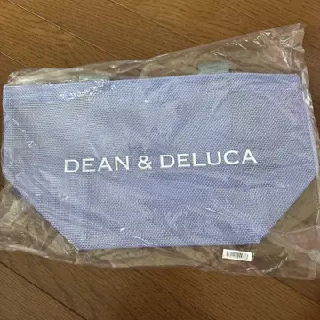 DEAN & DELUCA 메쉬 라이트 블루 토트백