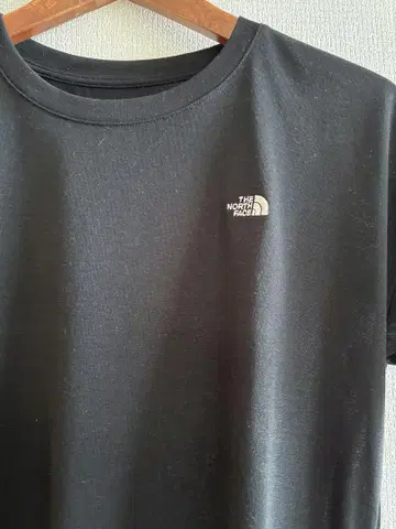 THE NORTH FACE 블랙 반팔 원피스