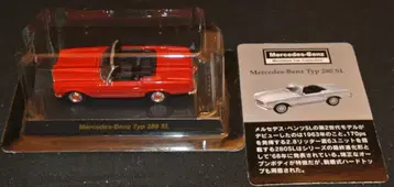 교쇼 1/64 메르세데스 벤츠 미니카 시리즈 280 SL(레드)