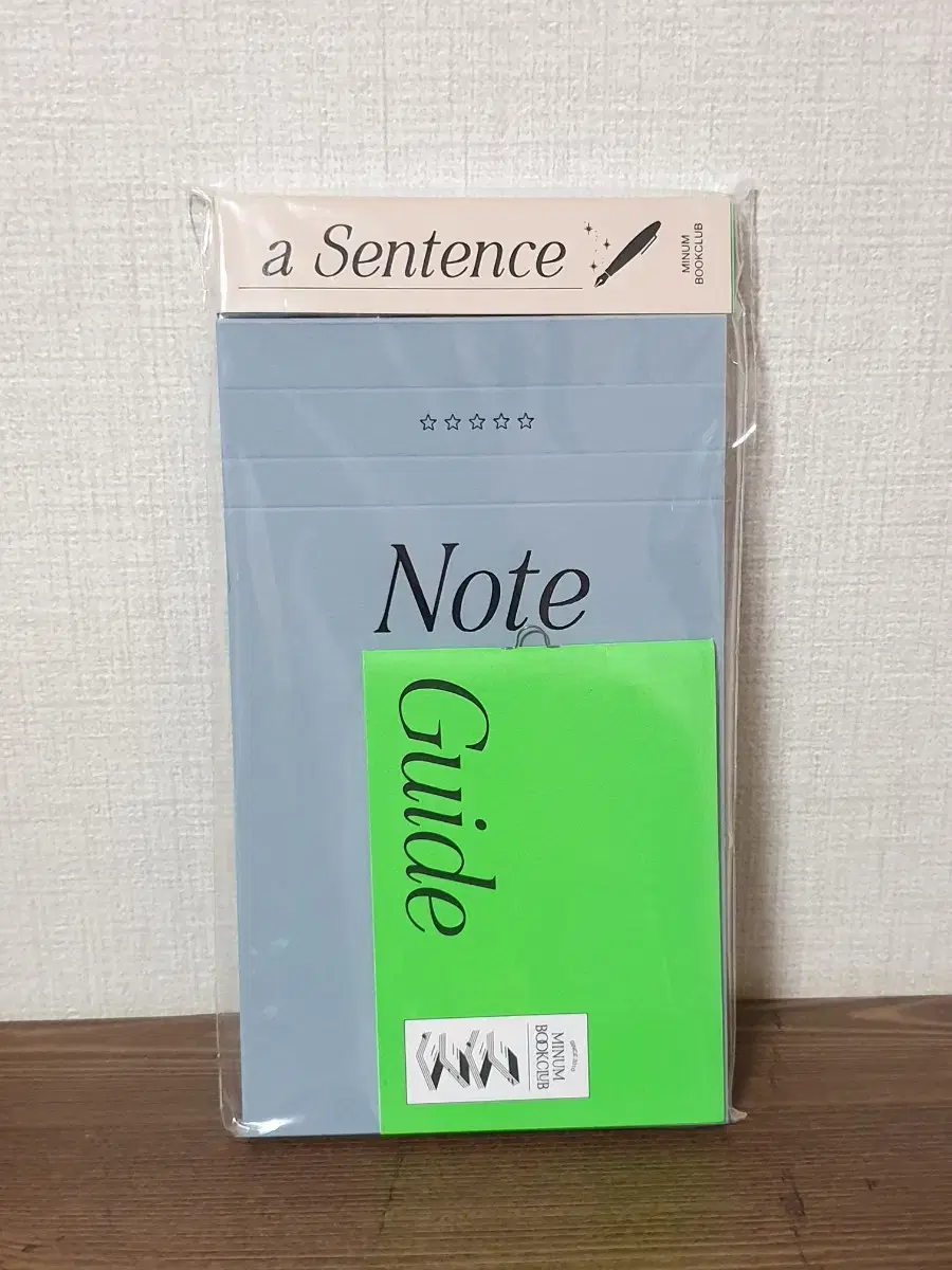 * 2022 Mineum Book Club Hanline, Notepad + Guidebook / Oimu, Goods, Transcription