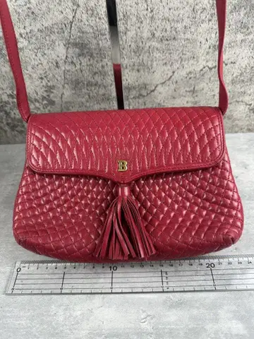 BALLY 발리 퀼팅 숄더백 프린지