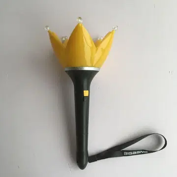BIGBANG 응원봉 왕관형 노랑 컬러 블랙