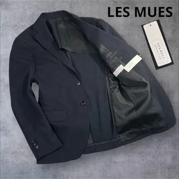 새상품 LES MUES 레뮤 2B 테일러드 자켓 M-L 상당 세탁 가능