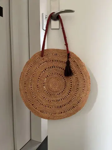maison n.h Paris 미사용 라피아 백 Bshop 론 헤르만