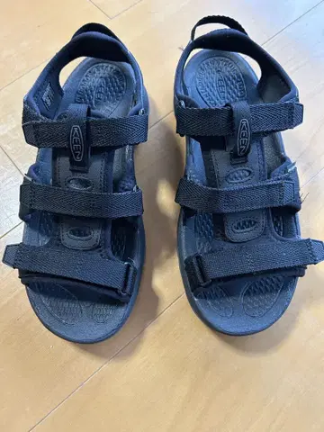 KEEN 킨 샌들 블랙 검정 25cm