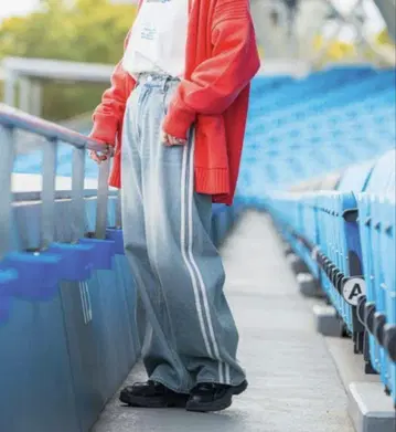 니코앤드 [인기 스태프 프로듀스 기획 라인 데님 팬츠