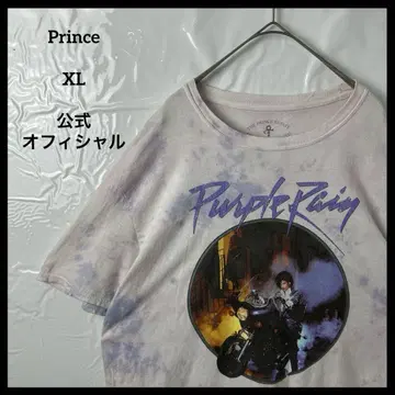 밴드 셔츠 Prince 프린스 퍼플 레인 타이다이 tee 공식 구제 의류