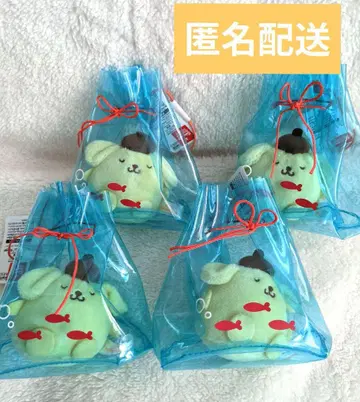 4세트 익명 배송 폼폼푸딩 야타이 마스코트 금붕어