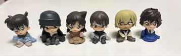 반다이(BANDAI) 명탐정 코난 치지마세타이 3 전 6종 세트