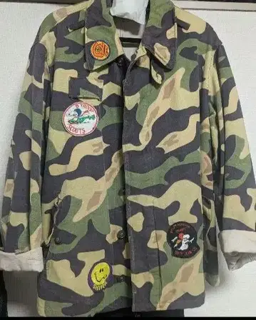 체코슬로바키아 군 사라만더 카모 자켓 60년대