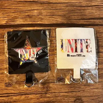 B'z unite 2 회장 한정 가챠 폰 탭 화이트 블랙 2종 세트