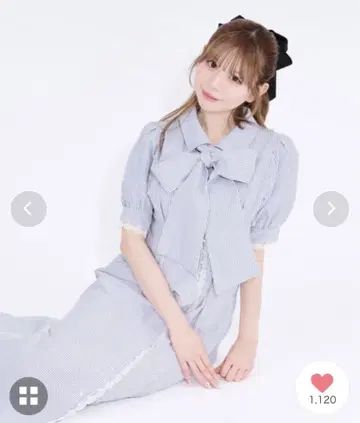 아프레 주르 원피스 스카이블루 L 사이즈