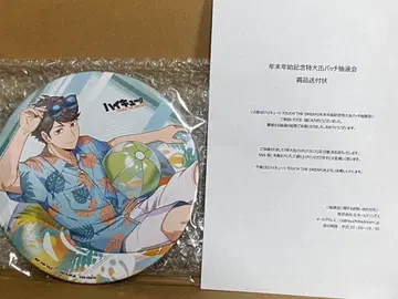 하이도리 특대형 캔뱃지 바캉스 오이카와 토오루