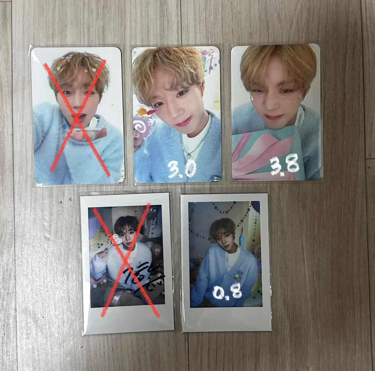 Jihoon's birthday cafe 50,000 won pre-order benefit, 100,000 won pre-order benefit wts