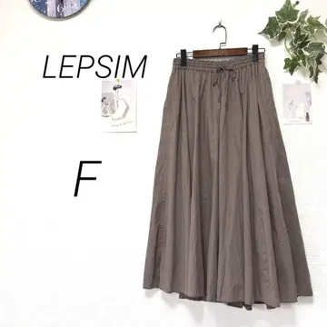 9336 LEPSIM 렙심 와이드 팬츠 가우초 팬츠 F 무지