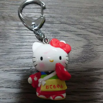 지역 한정 키티 구마모토 한정 오테모얀 키링 헬로키티