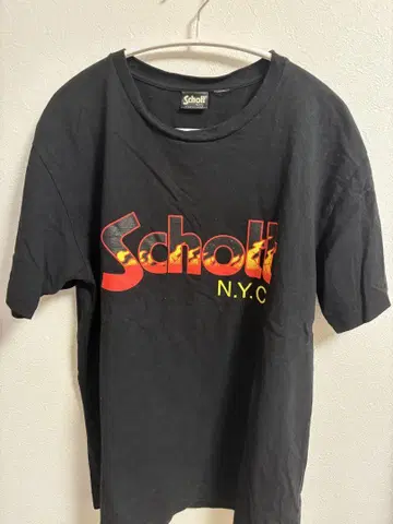 Schott 블랙 티셔츠