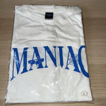 스키즈 MANIAC 티셔츠 화이트 [L]