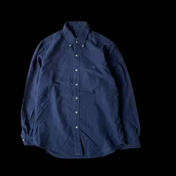 13373 Ralph Lauren 자수 로고 코튼 셔츠